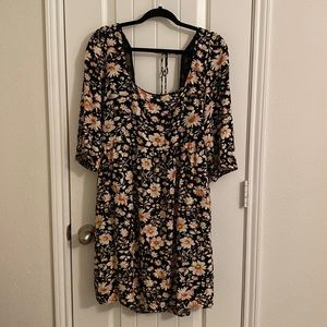 Floral, babydoll dress. Size XL from American Eagle